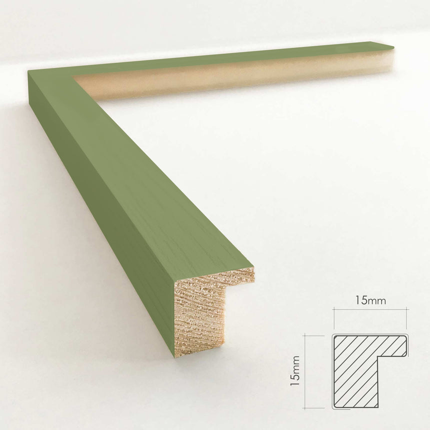Træramme - Soft Matcha - NordicLine - Incado