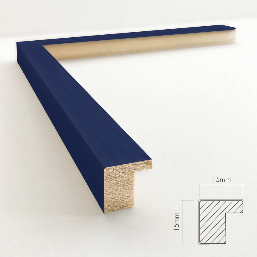 Træramme - Classic Blue - NordicLine - Incado
