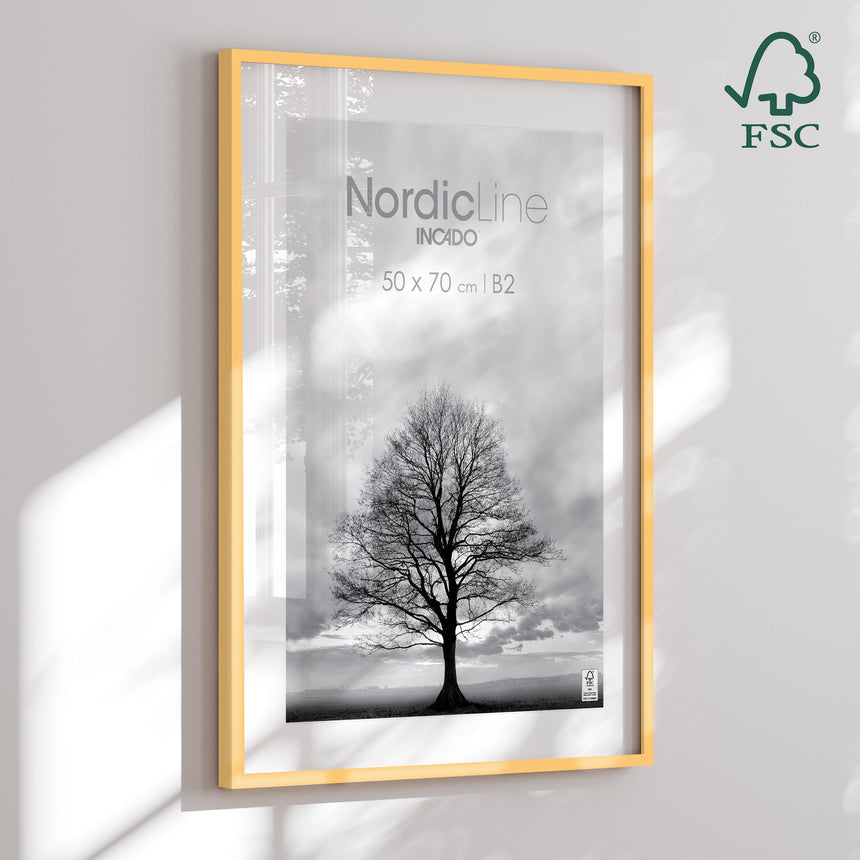 Træramme - Yellow Pop - NordicLine - Incado