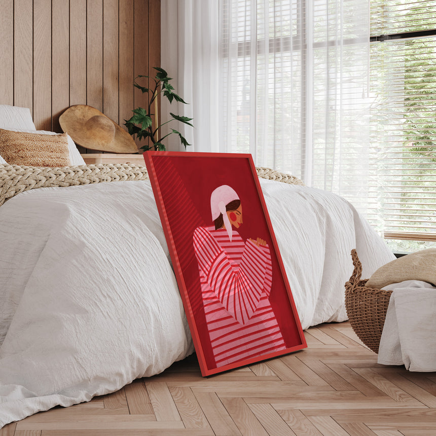Træramme - Sunset Red - NordicLine - Incado