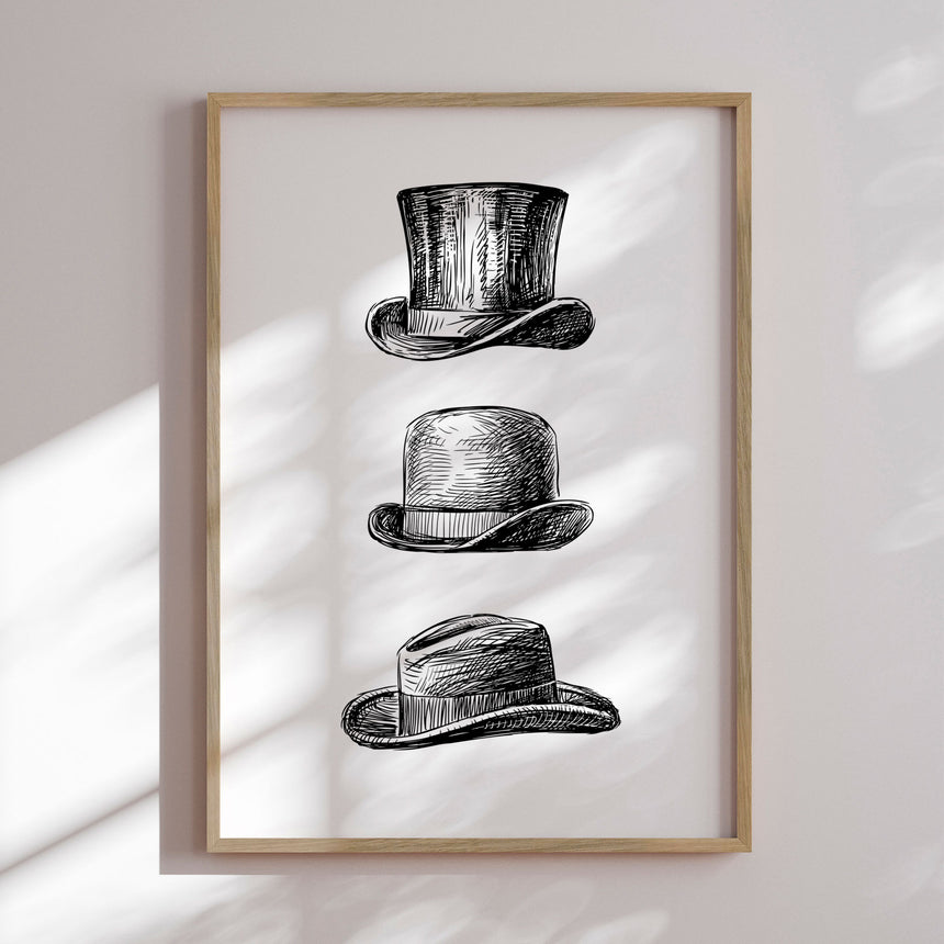 Plakat - Hats - Incado