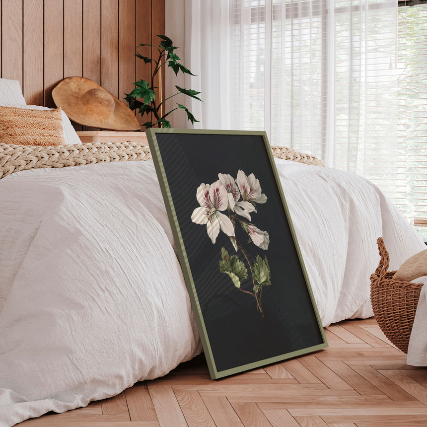 Plakat - White Flowers - Incado