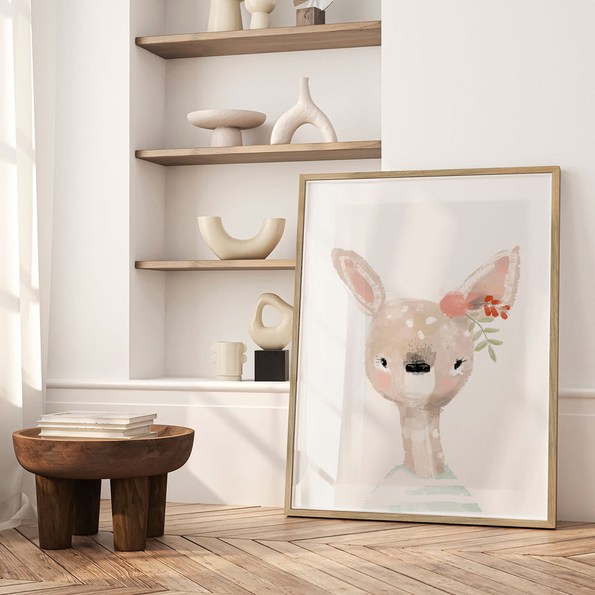 Plakat - Sunnyside Deer - Memory Art - Incado