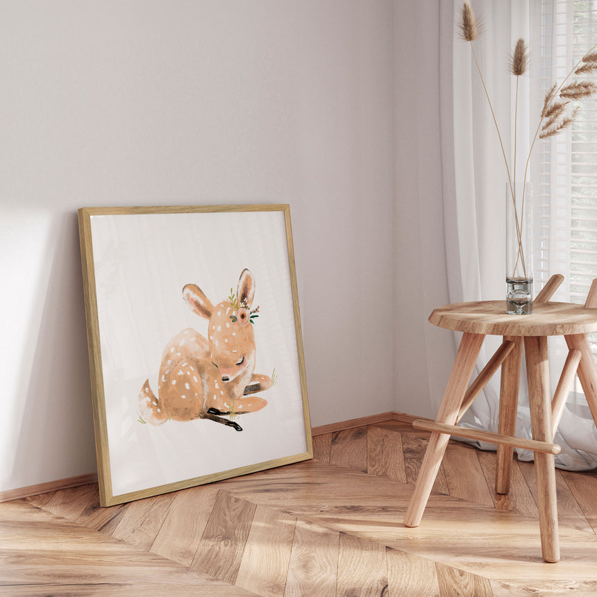Plakat - Moonlight Deer II - Memory Art - Incado