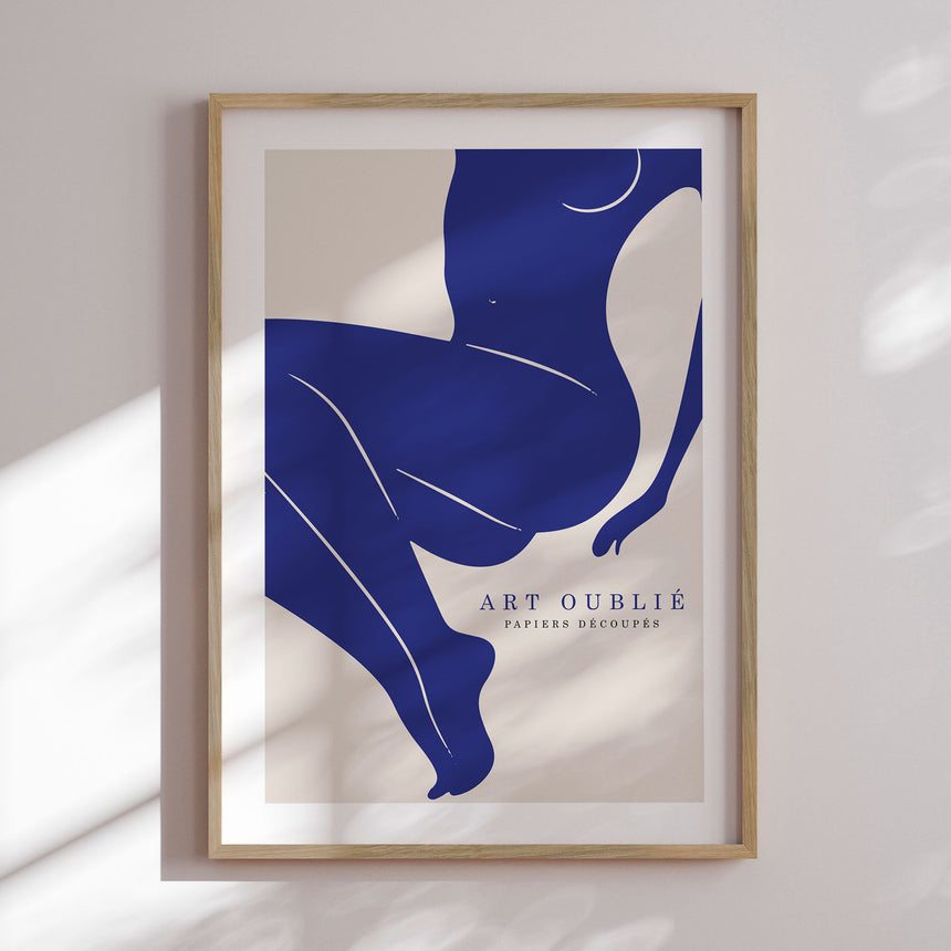 Plakat - Blue beauty - Art Oublié - Incado