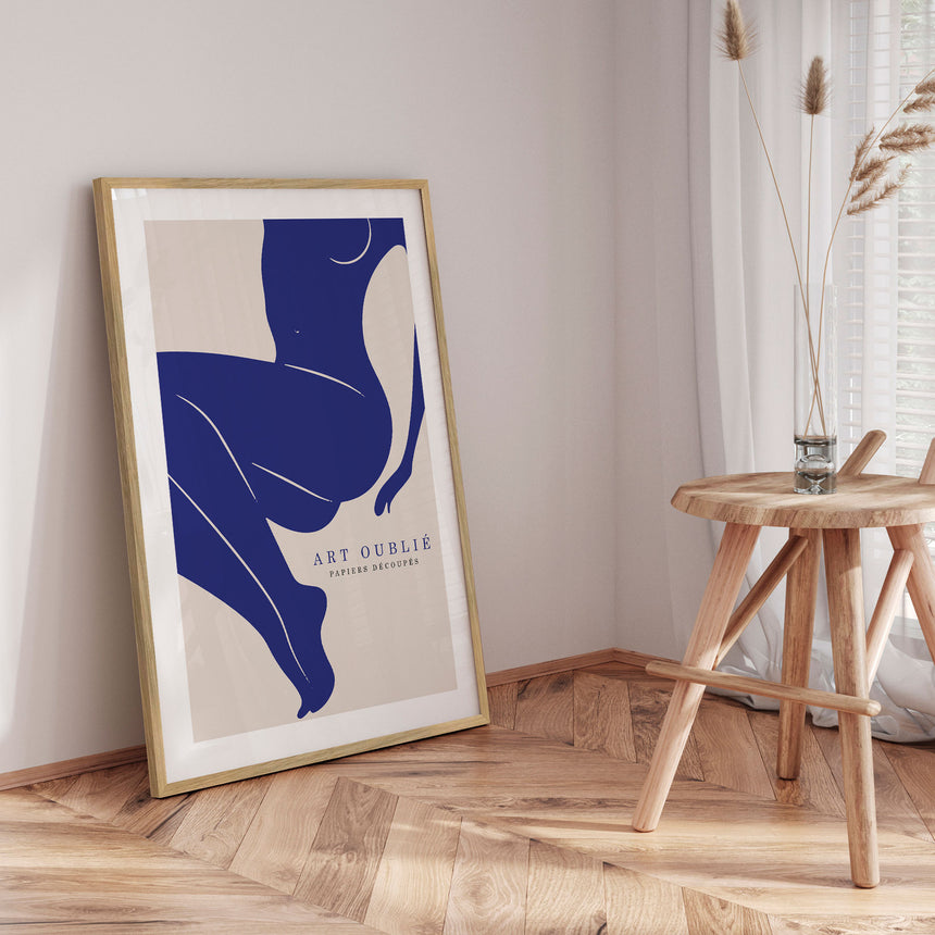 Plakat - Blue beauty - Art Oublié - Incado