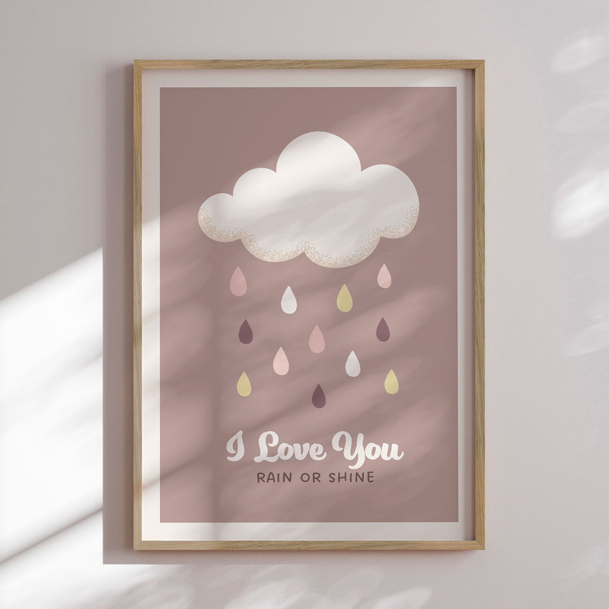 Plakat - Rain Or Shine - Memory Art - Incado