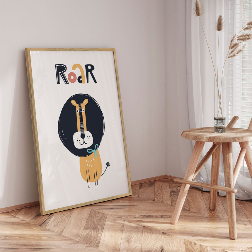 Plakat - Lion Roar II - Memory Art - Incado