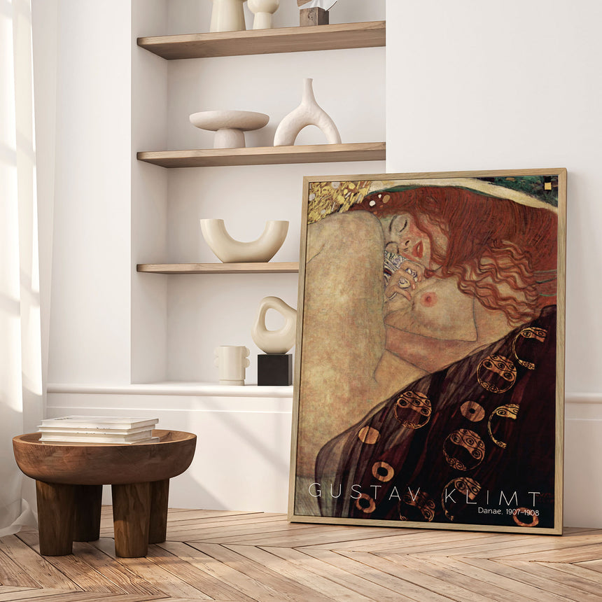 Plakat - Danae - Gustav Klimt - Incado