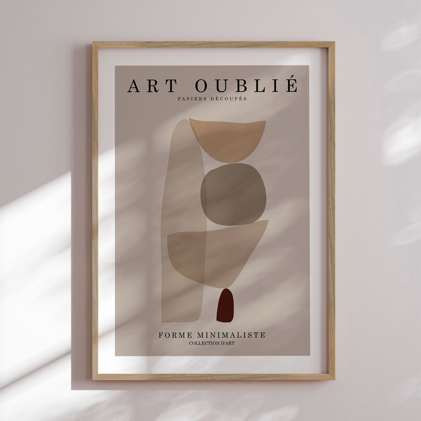 Plakat - Figures II - Art Oublié - Incado