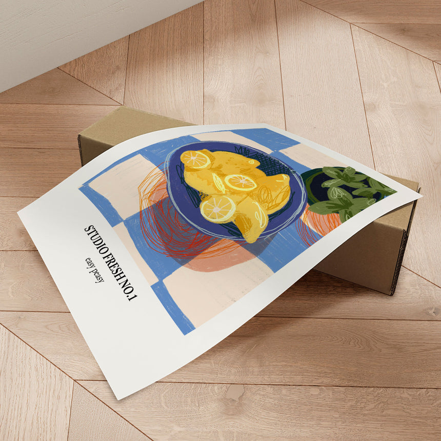 Plakat - Easy Peasy - Studio Fresh - Incado