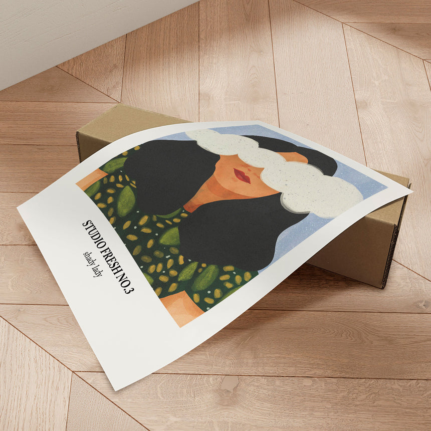 Plakat - Shady Lady - Studio Fresh - Incado