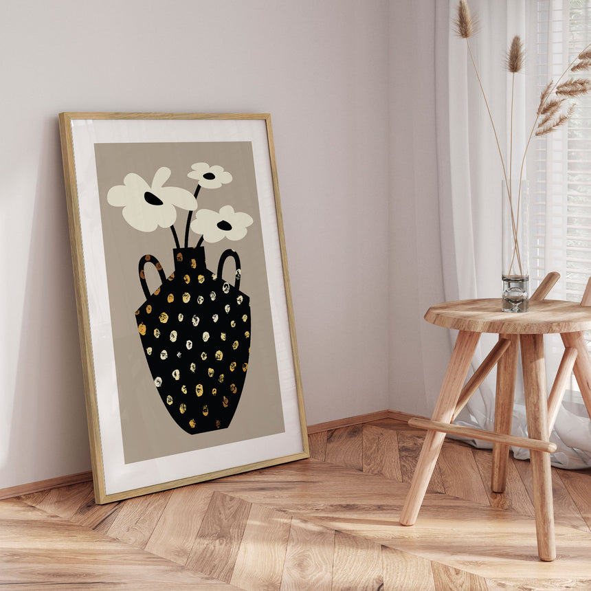 Plakat - Flower vase - Incado