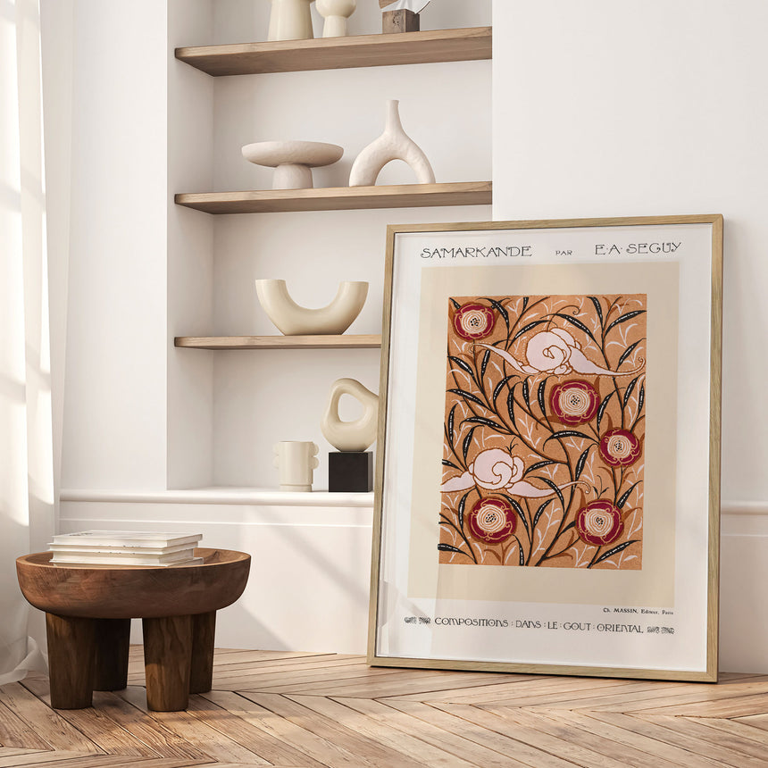 Plakat - Flower garden - Incado