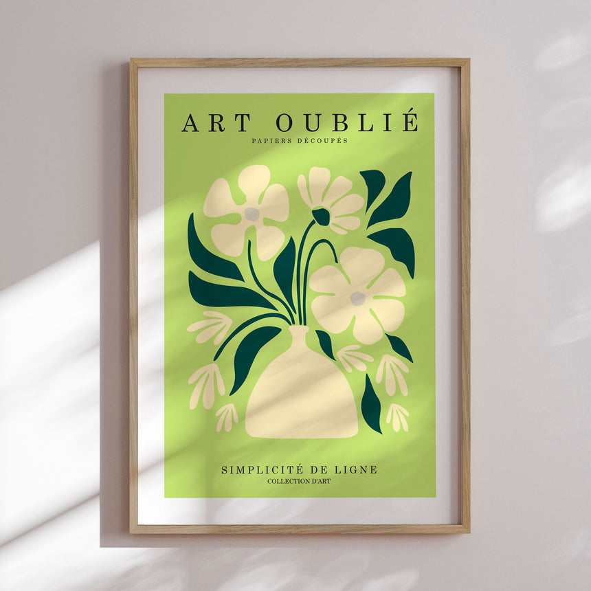 Plakat - Green Bouquet - Art Oublié - Incado