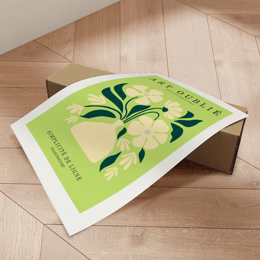 Plakat - Green Bouquet - Art Oublié - Incado