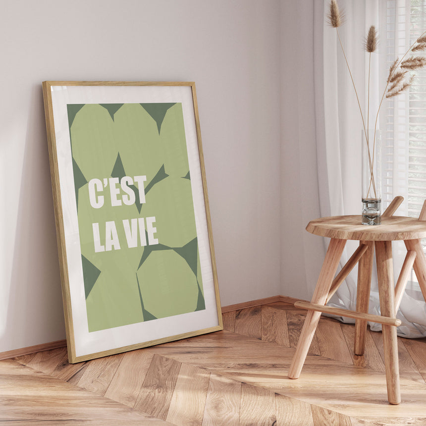 Plakat - C'est La Vie - Incado