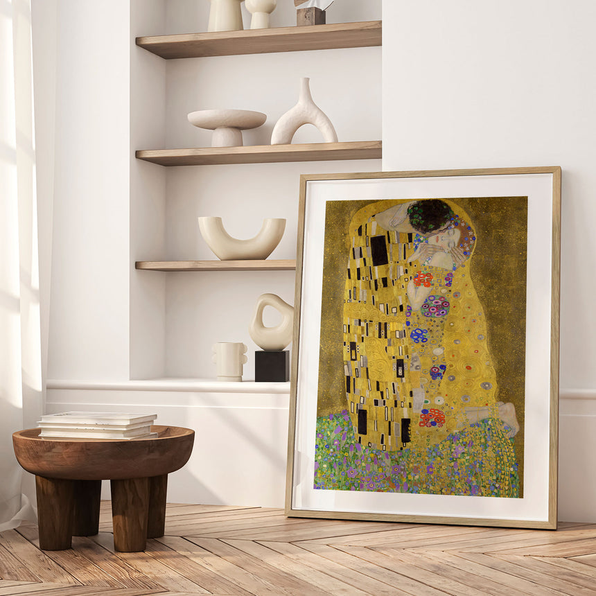 Plakat - The Kiss - Gustav Klimt - Incado