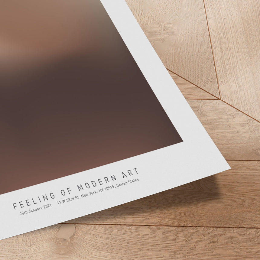 Plakat - Blended Perception I - Gallery Spectrum - Incado