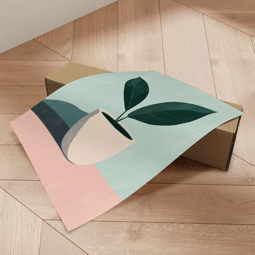 Plakat - Pastel Botanica - Incado