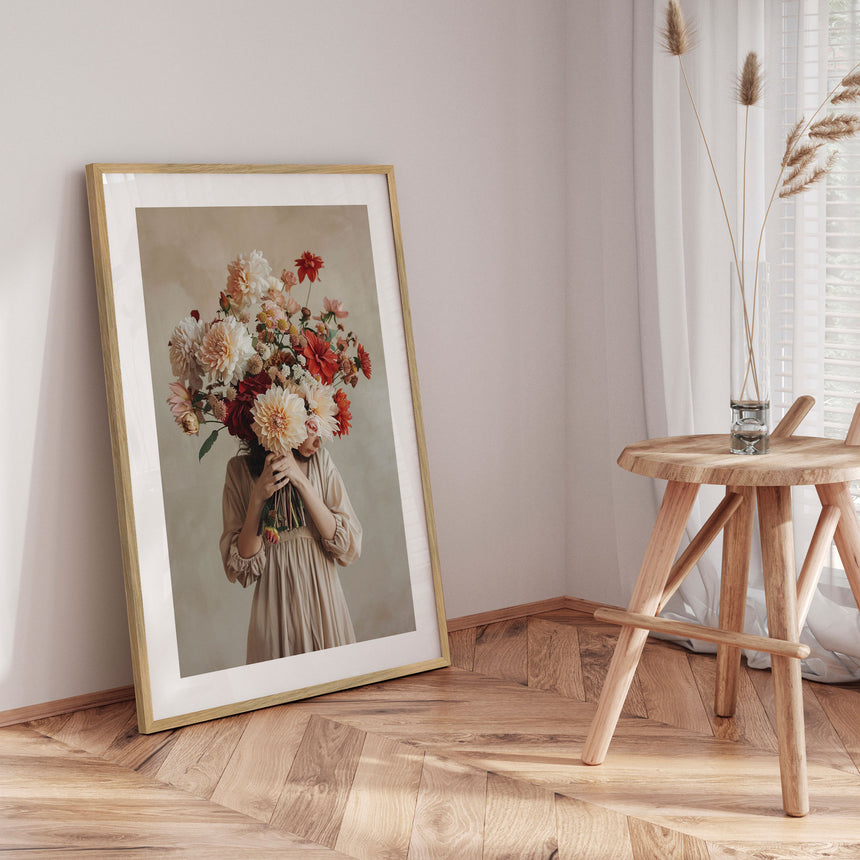 Plakat - Behind the Flowers - Incado