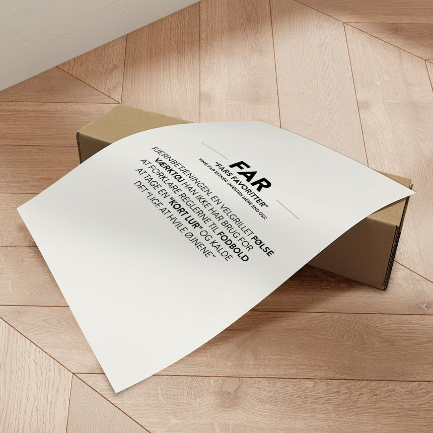 Plakat - Fars Favoritter - Incado