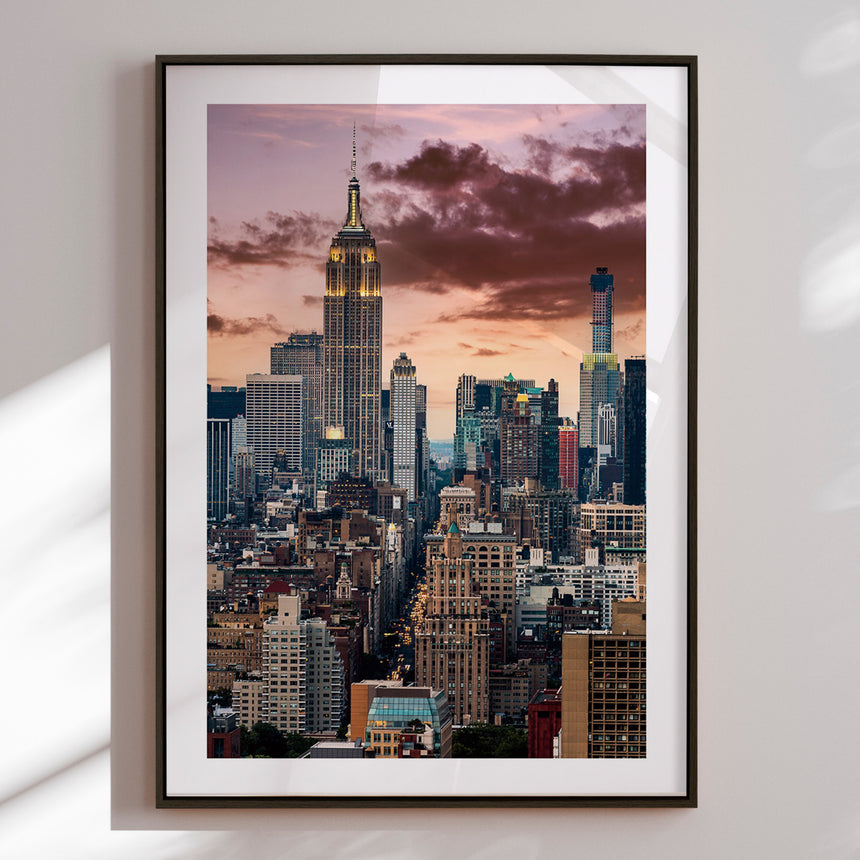 Indramning - New York Sunset
