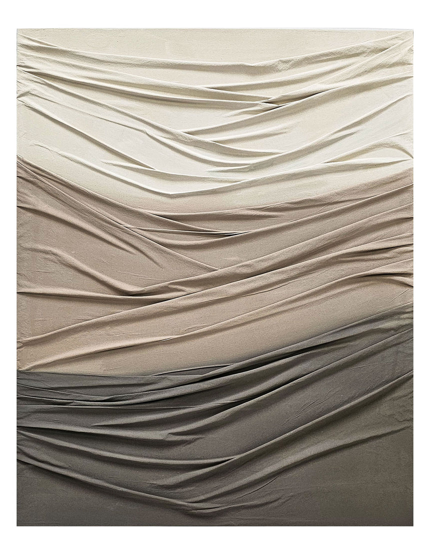 Struktur maleri - Colorful Flow - Canvas Fold - Incado