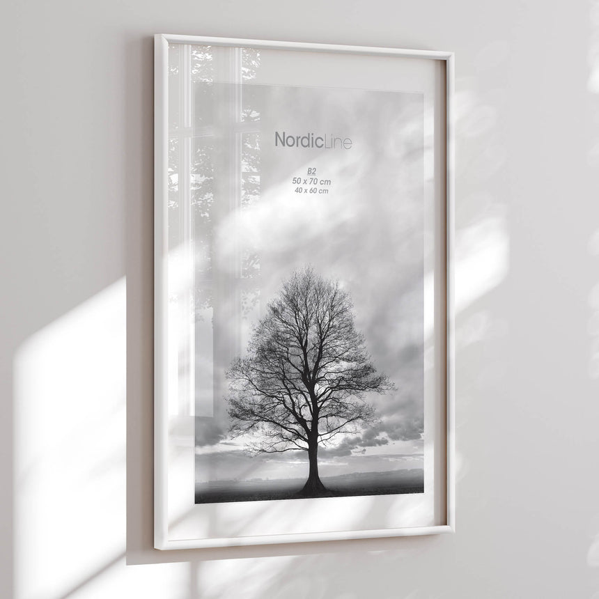 Aluminiumsramme - Hvid - NordicLine - Incado