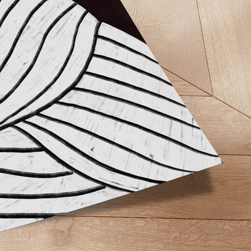 Plakat - The Woman With Black and White Stripes - Bea Müller - Incado
