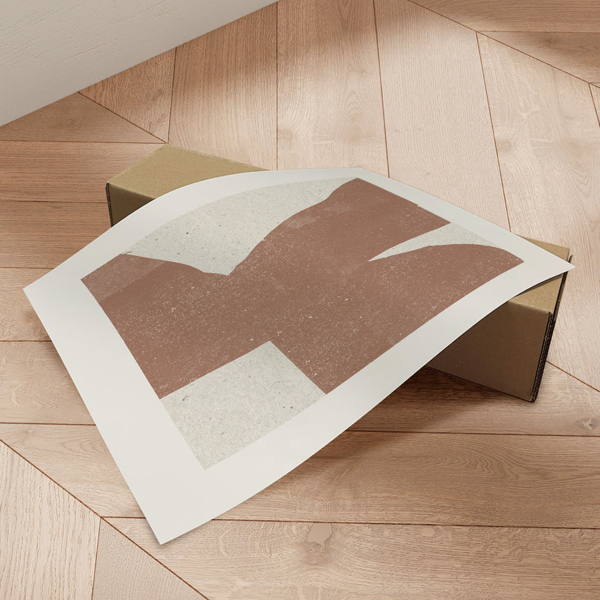 Plakat - Earth Tones Harmony - THE MIUUS STUDIO - Incado