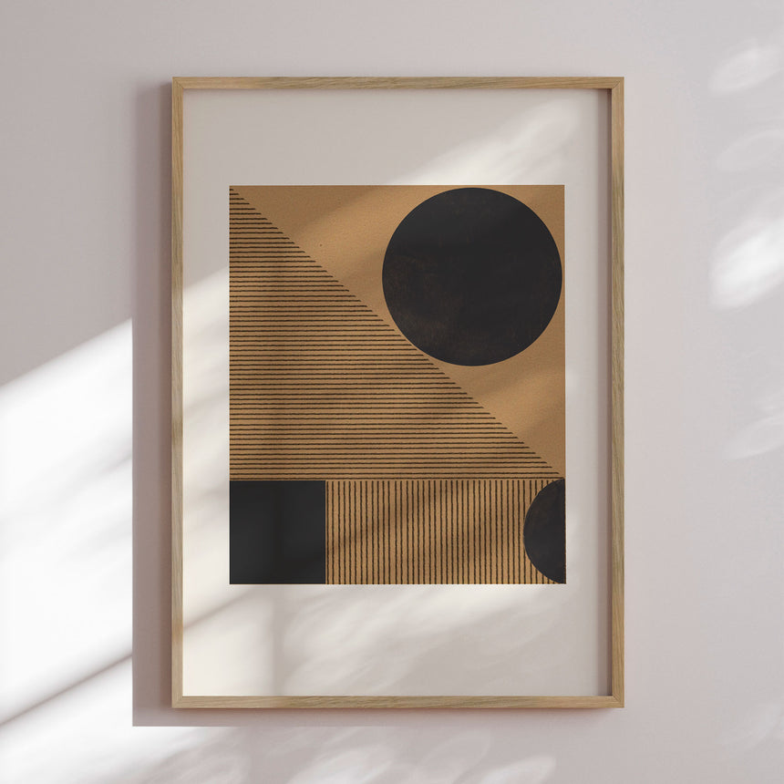 Plakat - Geometric Harmony II - THE MIUUS STUDIO