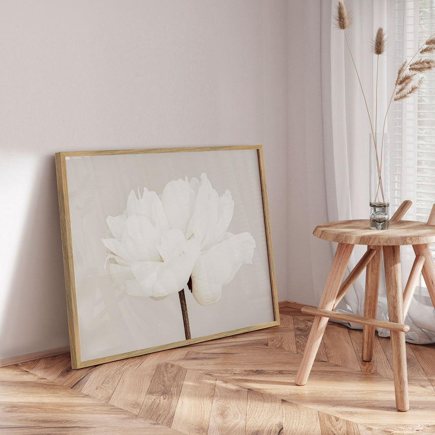 Plakat - White Bloom Serenity - 1x Studio II