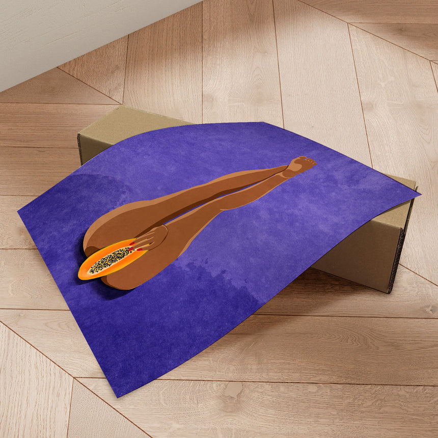 Plakat - My Papaya - Raissa Oltmanns