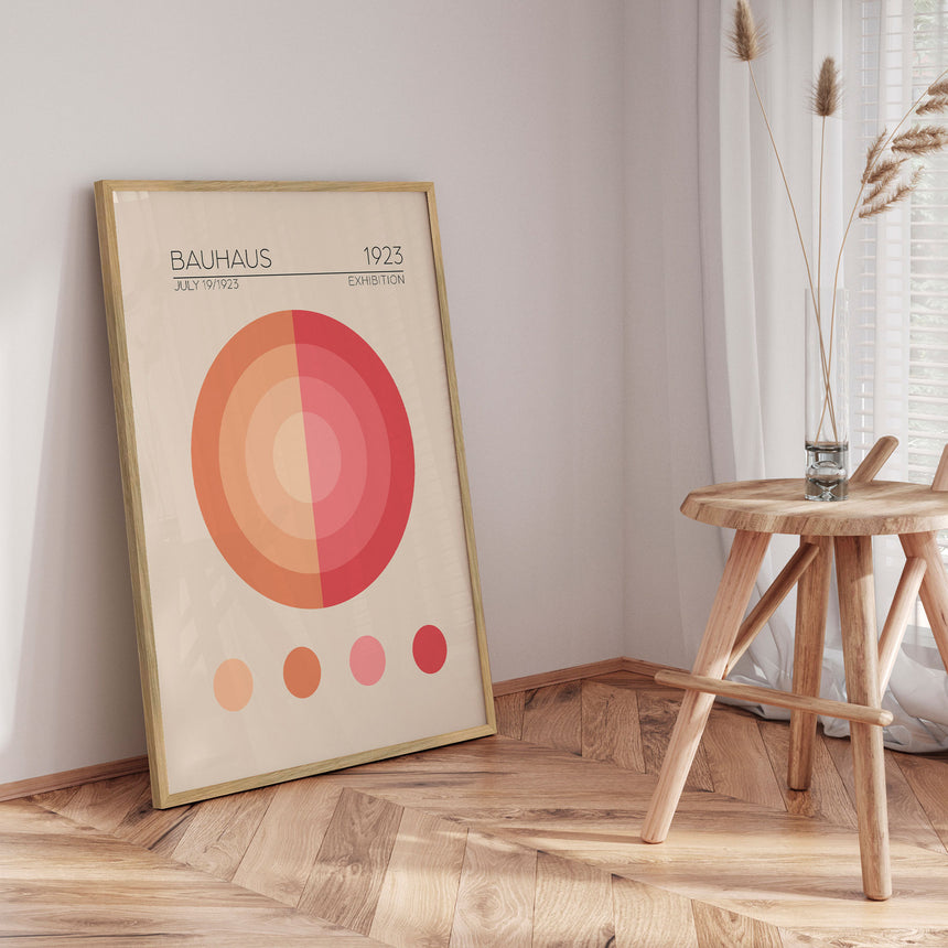 Plakat - Bauhaus Circles - Emel Tunaboylu