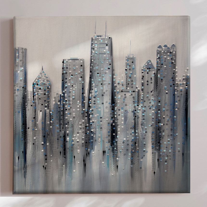 Lærredstryk - Chicago - Ekaterina Ermilkina