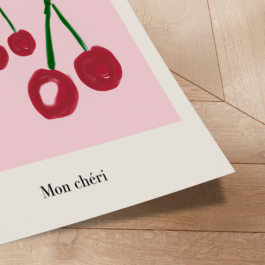 Plakat - Mon Cheri - Merel Takken