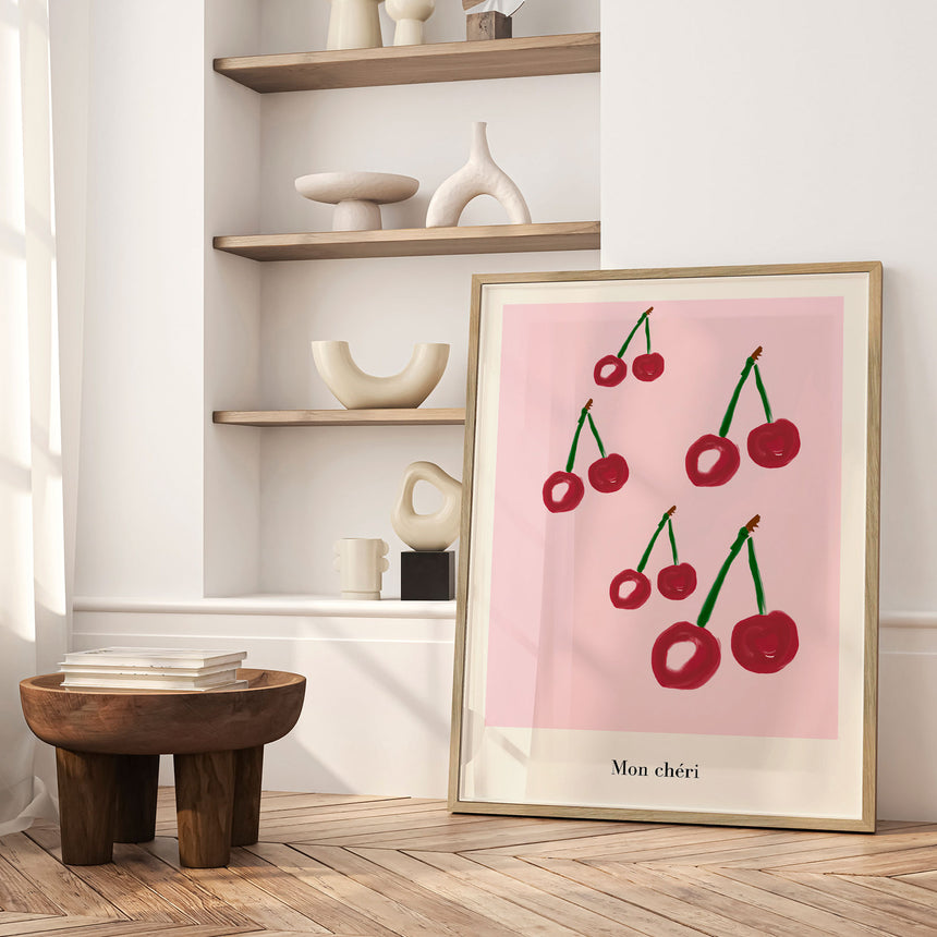 Plakat - Mon Cheri - Merel Takken