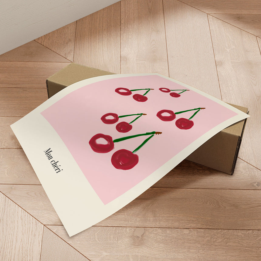 Plakat - Mon Cheri - Merel Takken