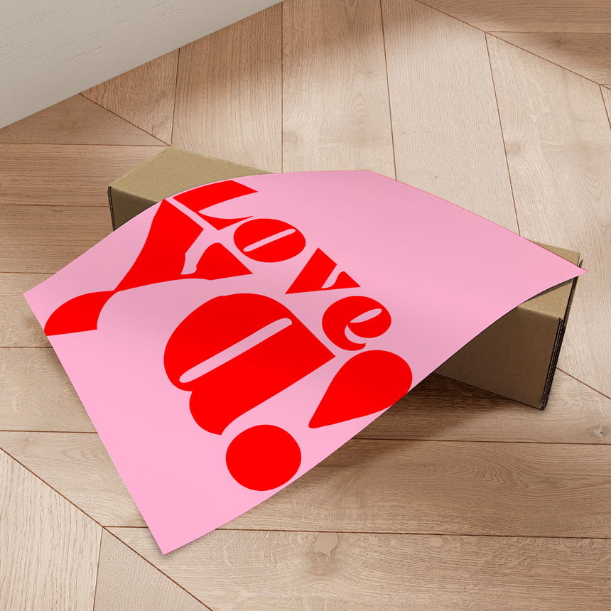 Plakat - Boldly Loving You - Athene Fritsch
