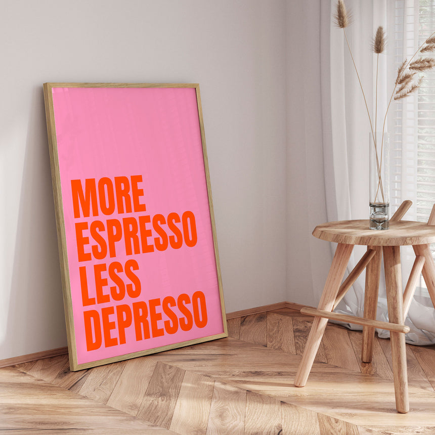 Plakat - Caffeine Vibes - Athene Fritsch