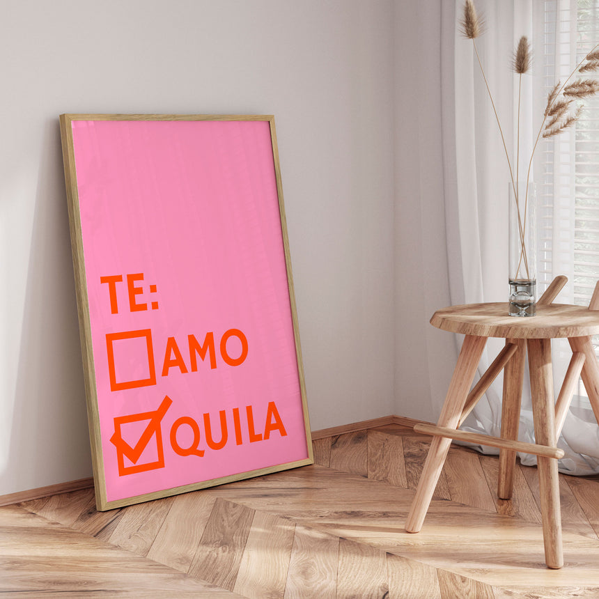Plakat - Tequila Choices - Athene Fritsch
