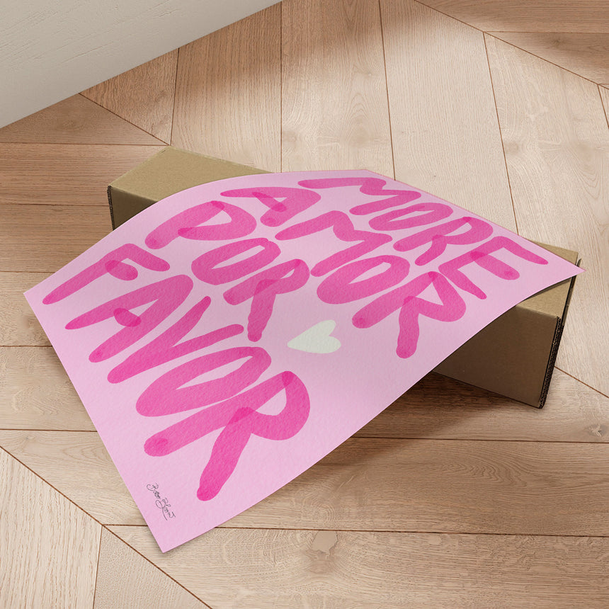 Plakat - More Amor Por Favor II - Baroo Bloom