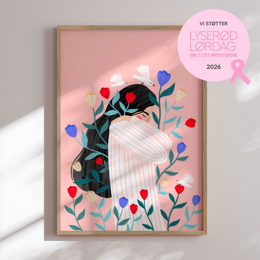 Plakat - Blossoms and Serenity - Bea Müller