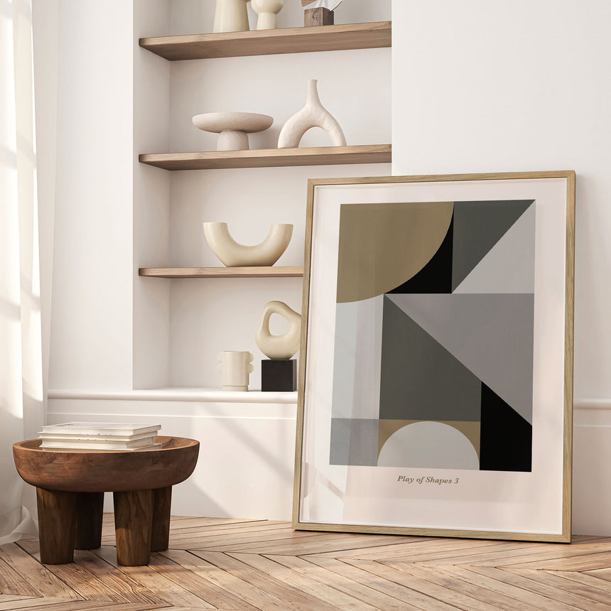 Plakat - Play of Shapes lll - Mareike Böhmer