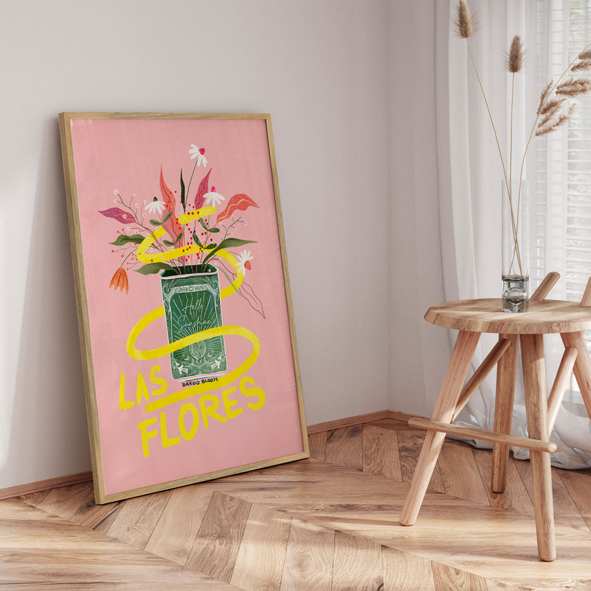 Plakat - Las Flores - Baroo Bloom