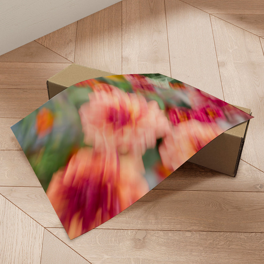 Plakat - Moving Flowers 1 - Raisa Zwart