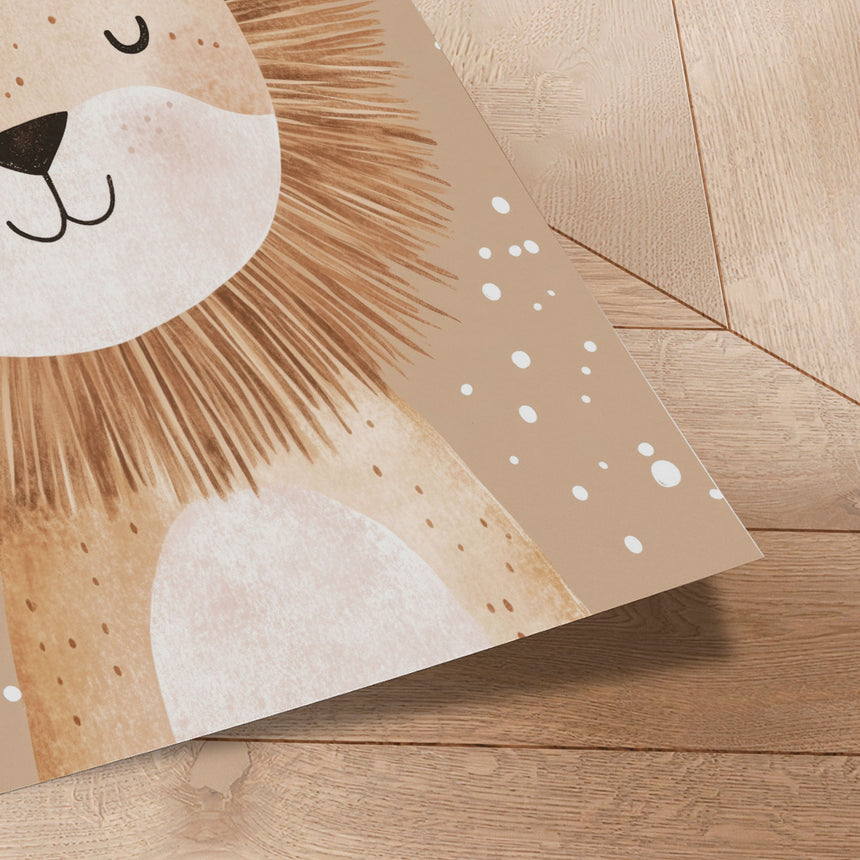 Plakat - Dreamy Lion - Treechild