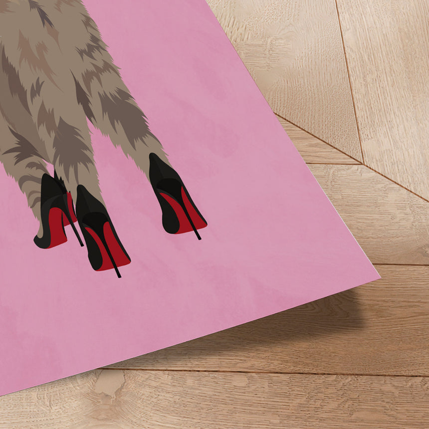 Plakat - Catwalk Cat - Sarah Manovski