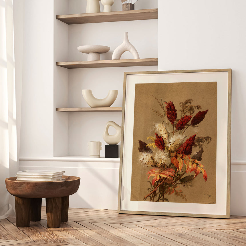 Plakat - Sumac and Milkweed - Ellen Thayer Fisher